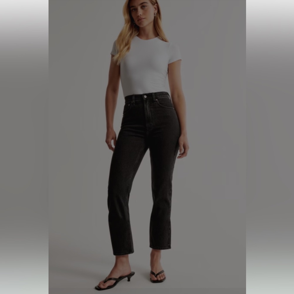 Abercrombie & Fitch High Rise Black Jeans
